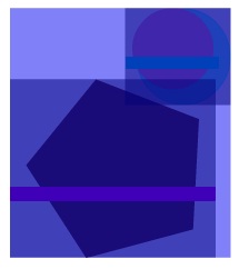 Two rectangles added together